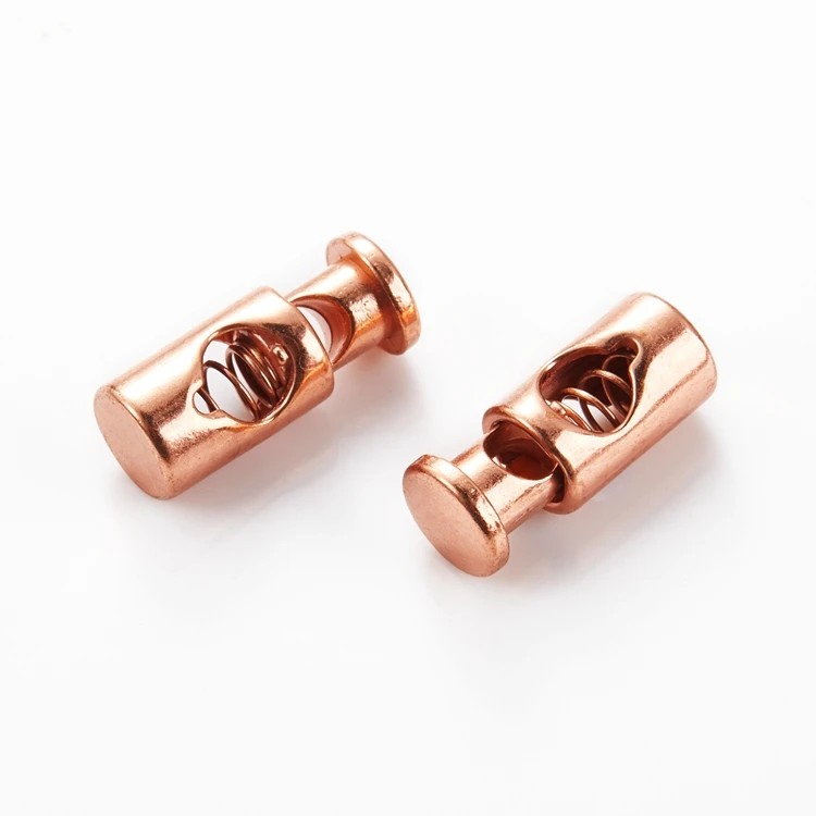 Factory Price Metal Spring Stopper Toggle Bungee Alloy Cord Lock