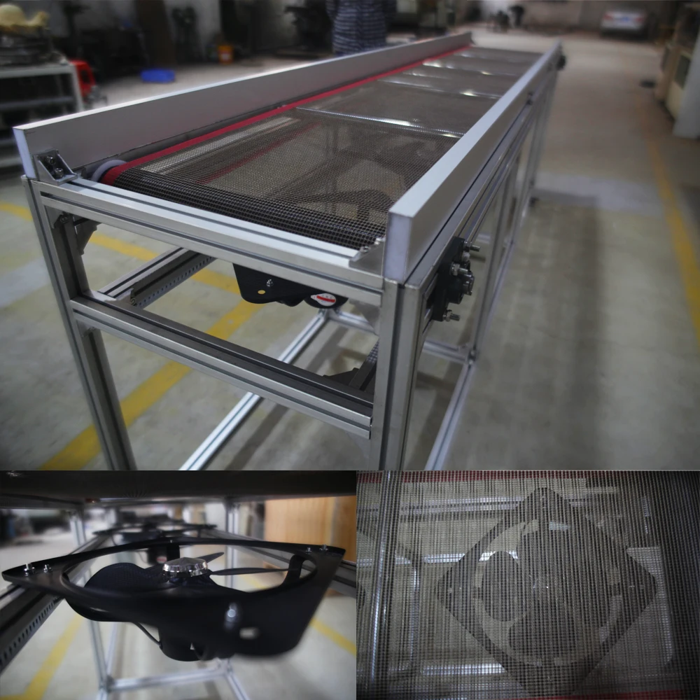 3 meter 5 meter cap and hat cooling conveyor table