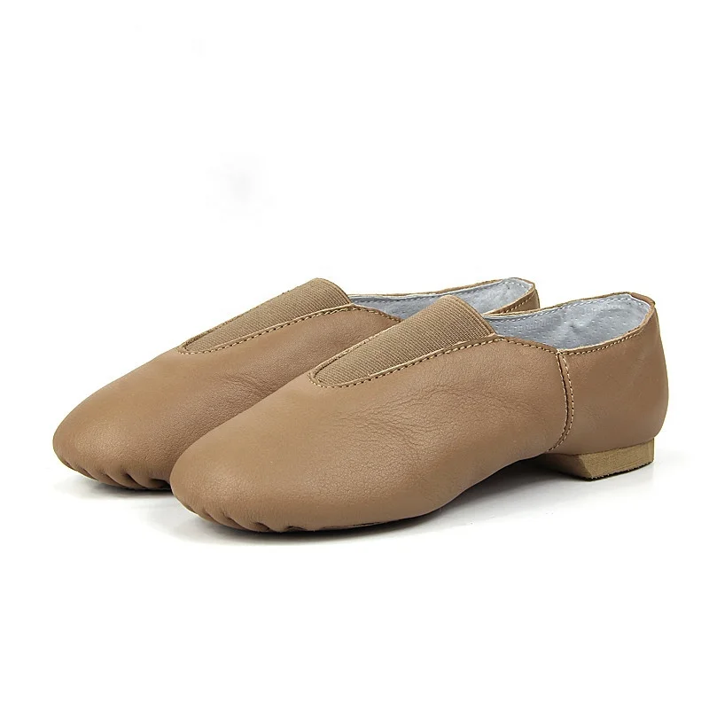 JW Genuine Leather Central Gore Split Sole Dance Shoes Jazz