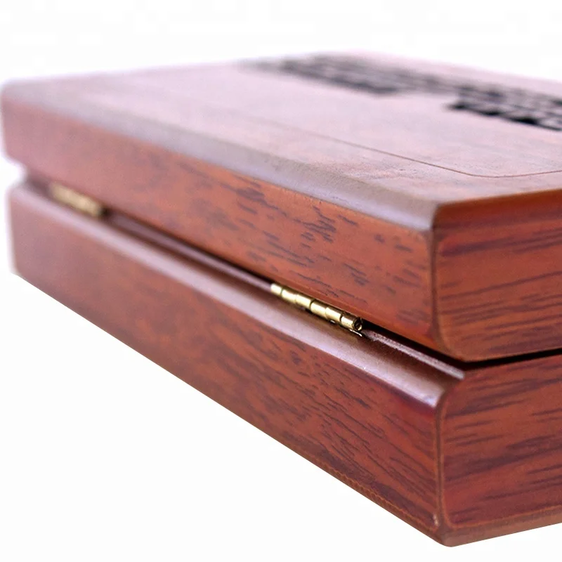 Custom Antique Carved MDF Wooden Gift Box Handmade Packaging for Jewelry Glasses Earrings Necklaces