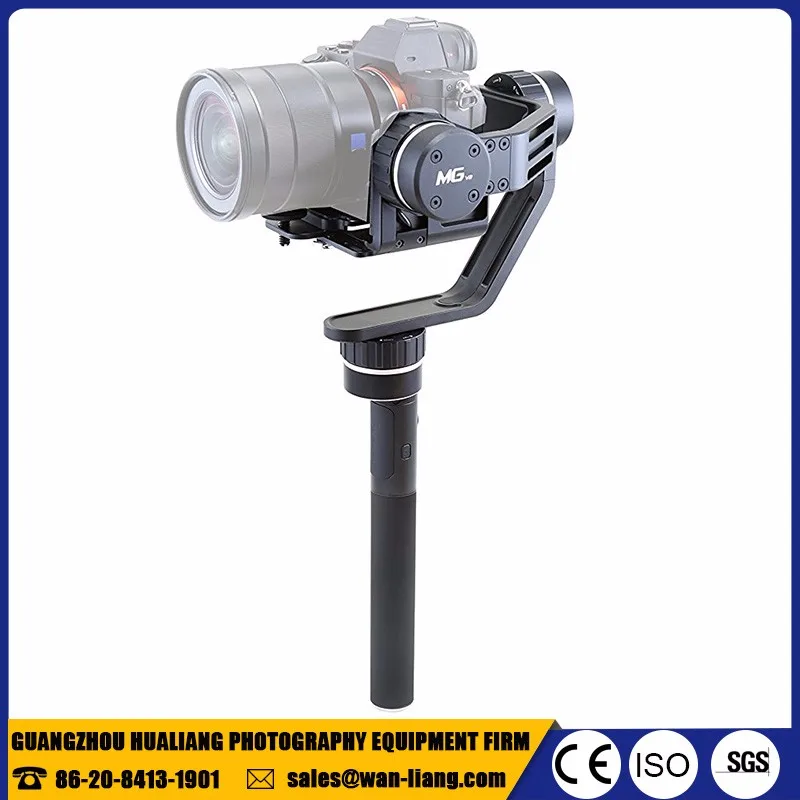 Guangzhou поставщиков ручной видео камеры 3 оси feiyu tech мг v2 gimbal стабилизатор для камеры