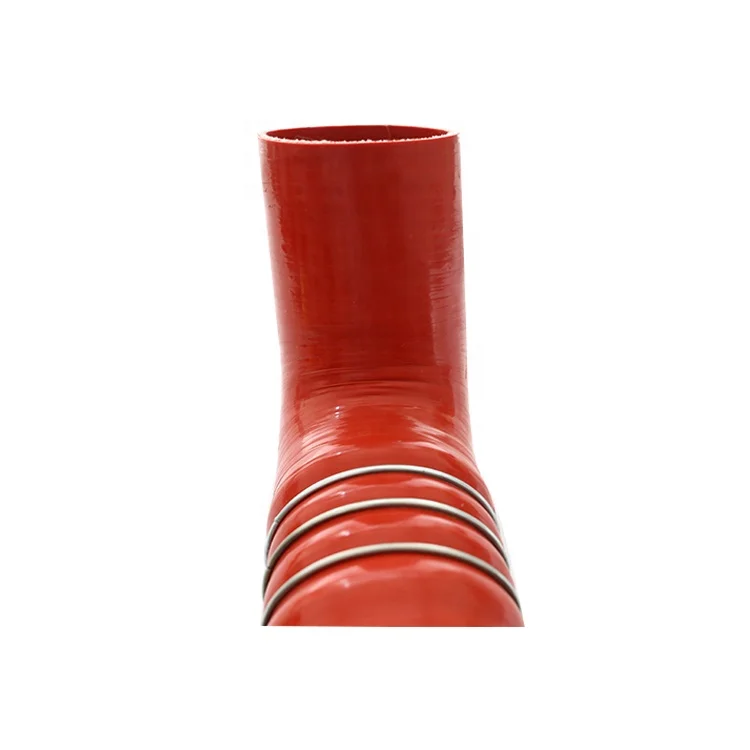 High performance stainless steel silicone corrugated rubber hump hose for water