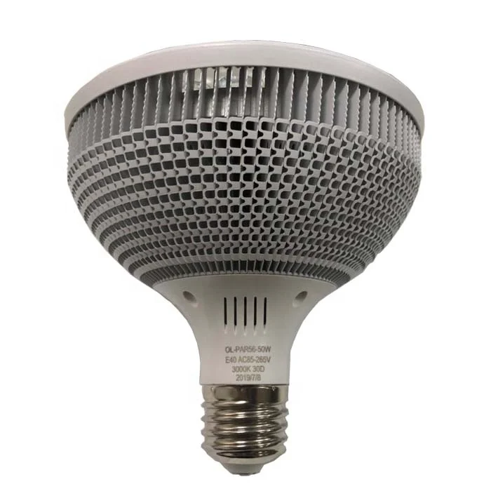 AC85-265V 30Degree 30W 50W E27/E40 par56 500W led replacement hanging spotlight Warehouse Stage Light gx16d PAR56 LED