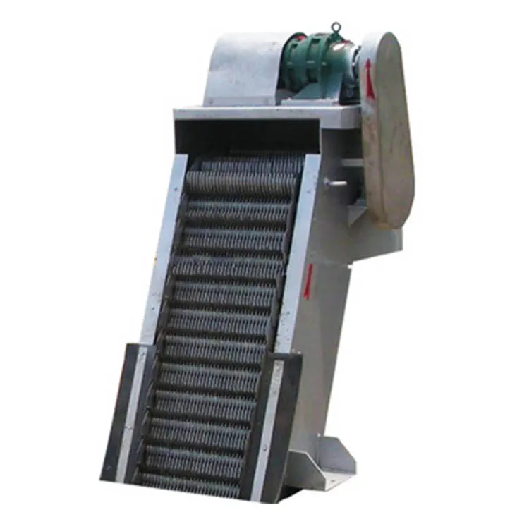 Sewage pretreatment automatic raked trash  mechanical bar screen