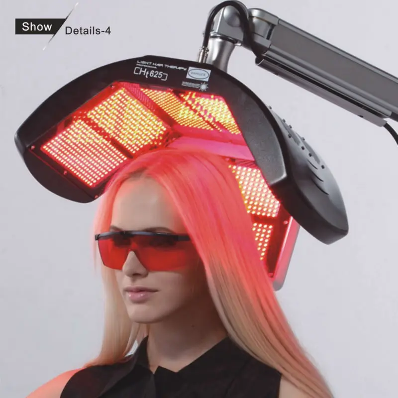 Newest Narrow Wavelength Cool Light laser Mask for hair growth / hair growth spray laser machine