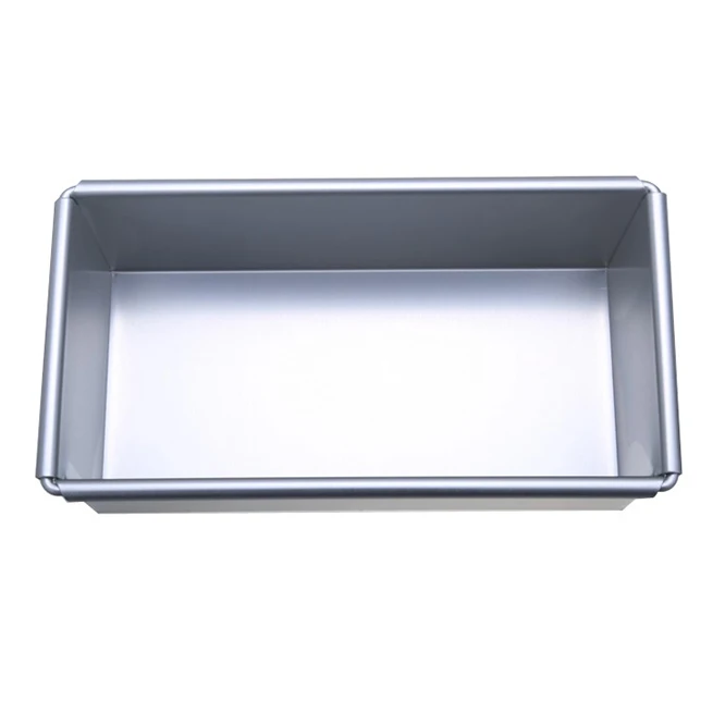 
Aluminium alloy toast box and lid 
