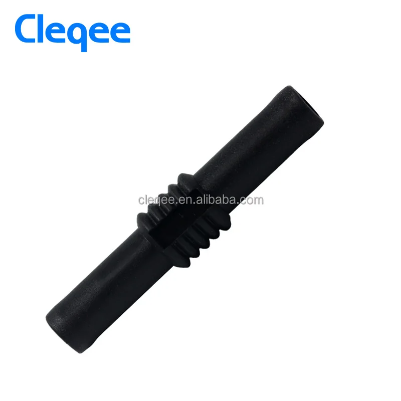 Cleqee P7023 4mm banana socket female adapter extension Insulated Banana plug Coupler