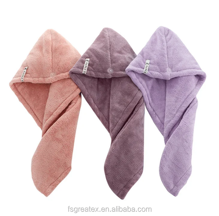 Custom Hair Turban Salon Magic hair drying cap