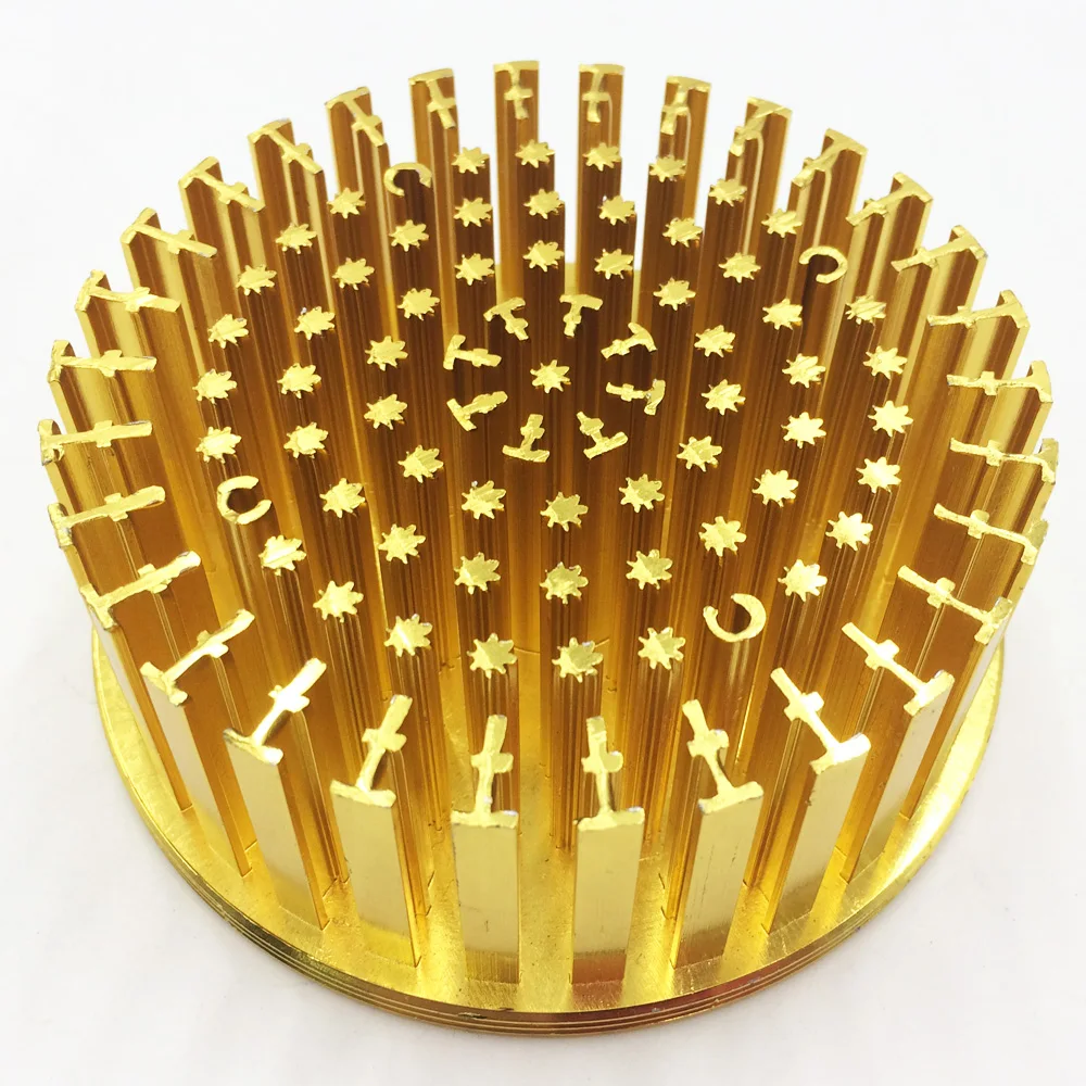 High power LED lamp cold forged heat sink COB VERO29 CXB3590 CLU448 Sunflower aluminum heat sink