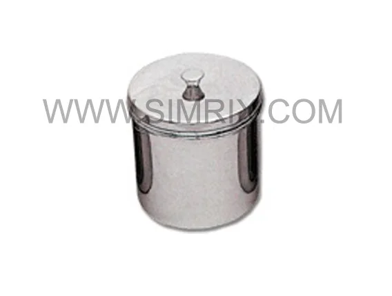 Dressing Drum 9X11 Surgical , Stainless Steel Dressing Jar Sizes Available