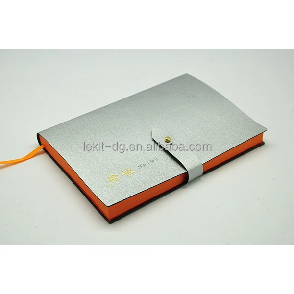 2022 2023 custom diary planner orange color painted edges planer