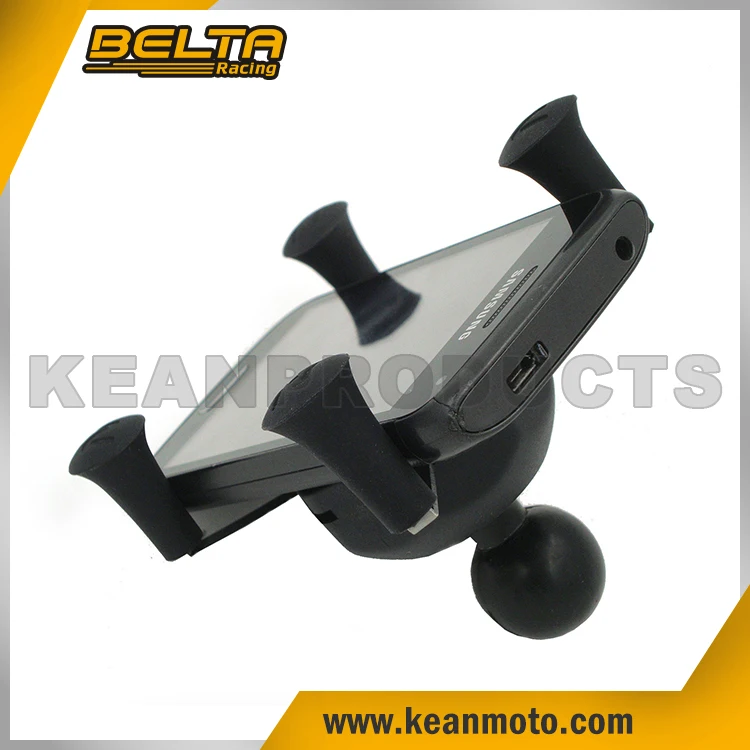 
Universal Motorcycle Bike Bicycle Mirror Bracket Within 10mm X-Grip Cell Phone Holder 