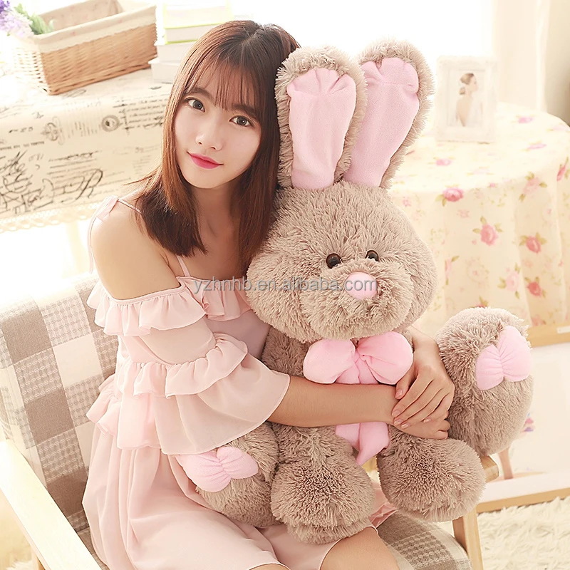Manufacturer promotion customized size Easter Bunny plush toy plush animal super soft cute giant cartoon rabbit toy