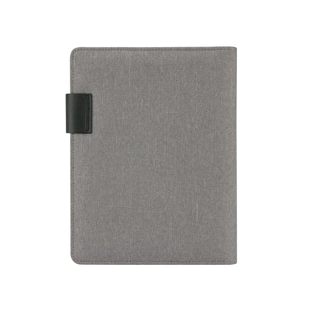 Custom Newest A4 A5 A6 A7 Leather Canvas Portfolio Folder For Ipad And PU Diary&Journal PU Leather Notebook