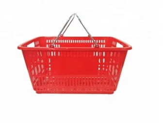 
Recycled Pp Customized Folding Mesh Shopping Plastic Basket Trolleys With Handles 