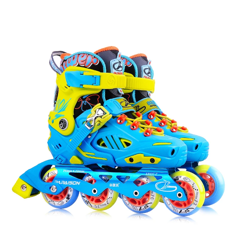High quality rubber 4 wheels detachable club roller inline skates