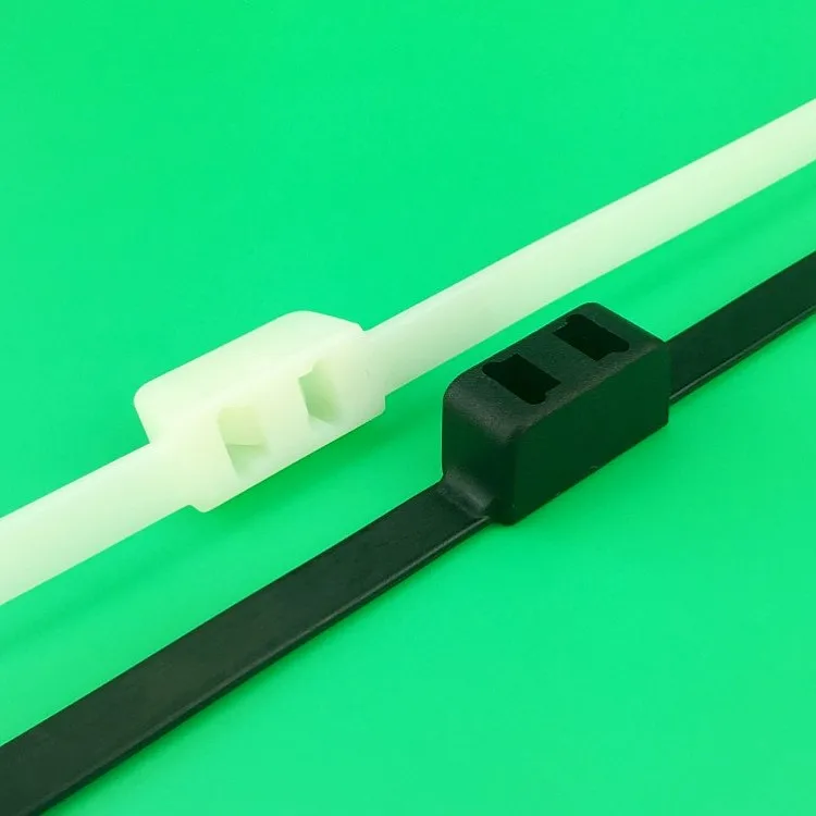 12x700mm OUORO self locking plastic nylon handcuffs cable tie