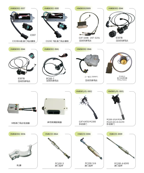 7834-41-2000 7834-41-2001 7834-41-2002 excavator throttle motor motor fuel PC200-7 PC220-7