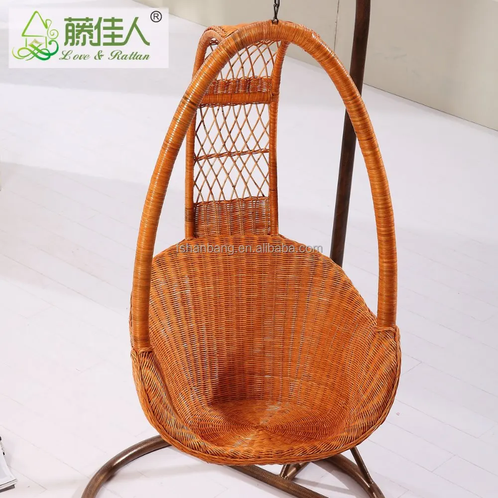 outdoor bamboo swing