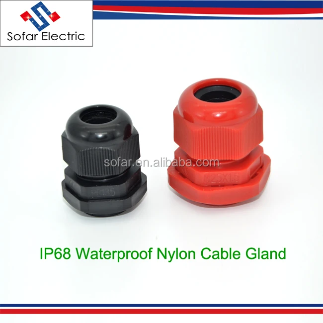 CE IP68 Weatherproof Nylon Cable Gland