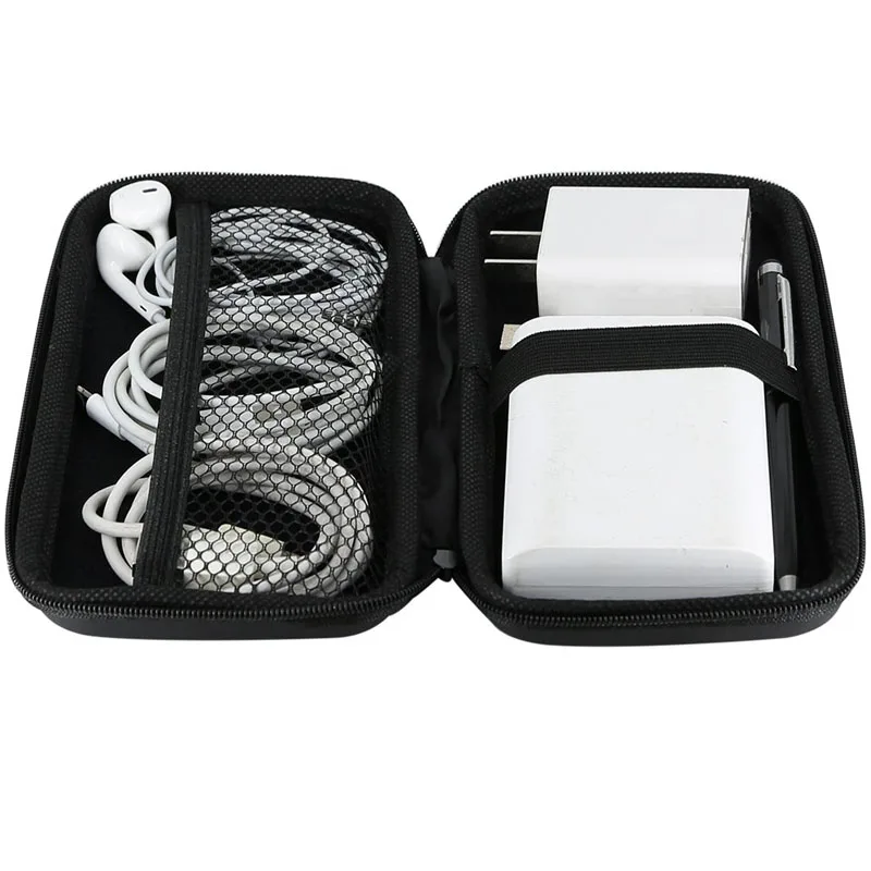 Rectangle Hard Shell Protective Waterproof Shockproof Travel Carring EVA Storage Power Bank Case