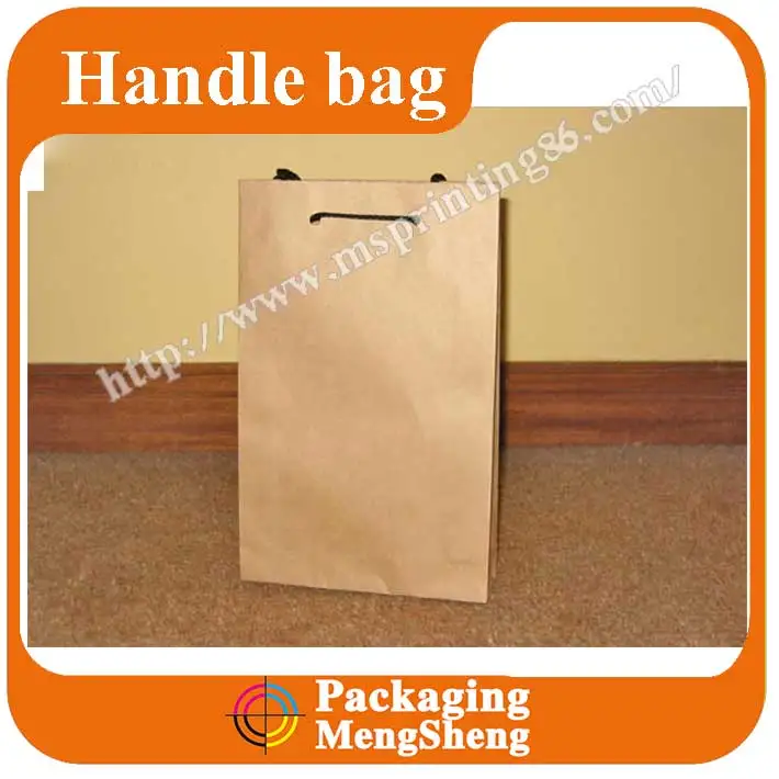 Restaurant paper bag take away kraft paper bags for food