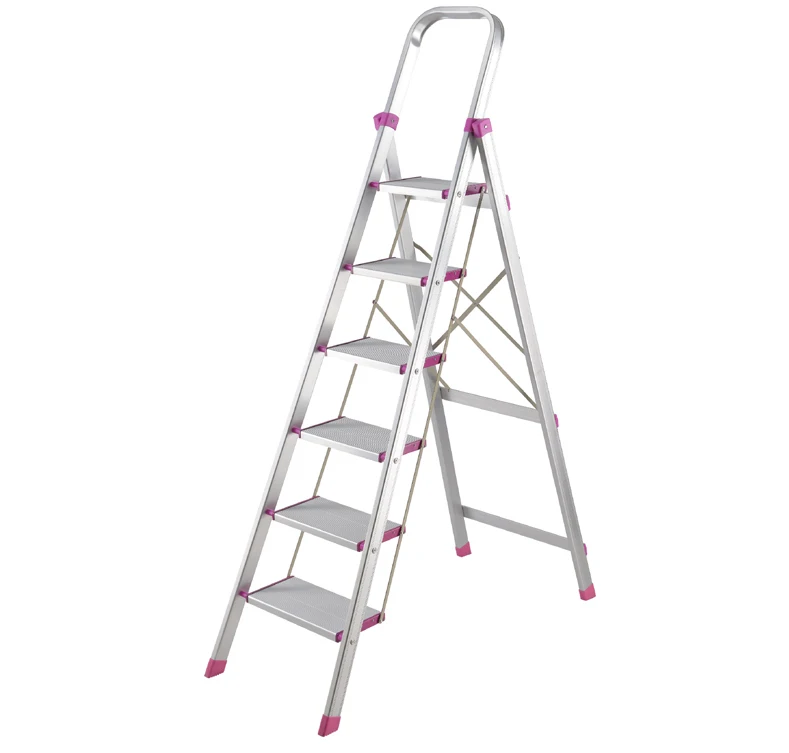 
6 steps aluminum ladders 