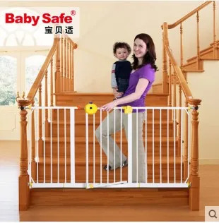 expandable metal children and pet safety gate for doors and stairs