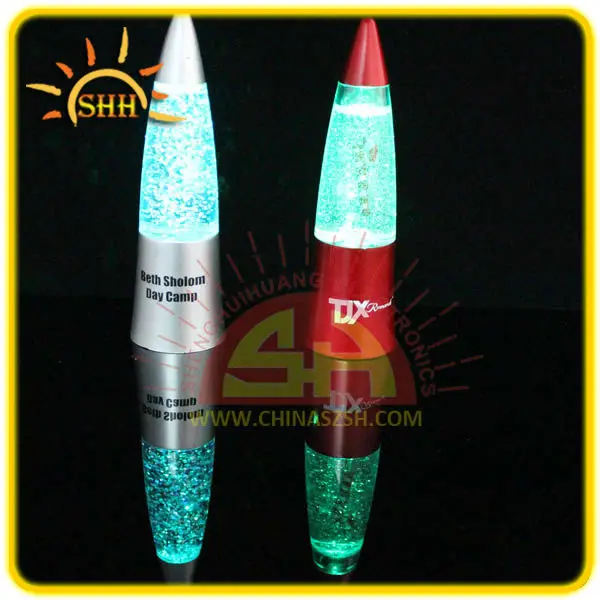 2015 hot selling rocket shaped small led lamp for promotion, home&garden decoration led rocket lamp wholesale