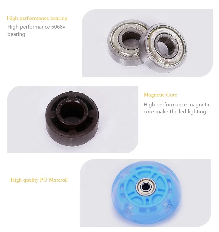 120MM 110mm 80mm  PU Bearings ABEC 7 Wheels for Scooter