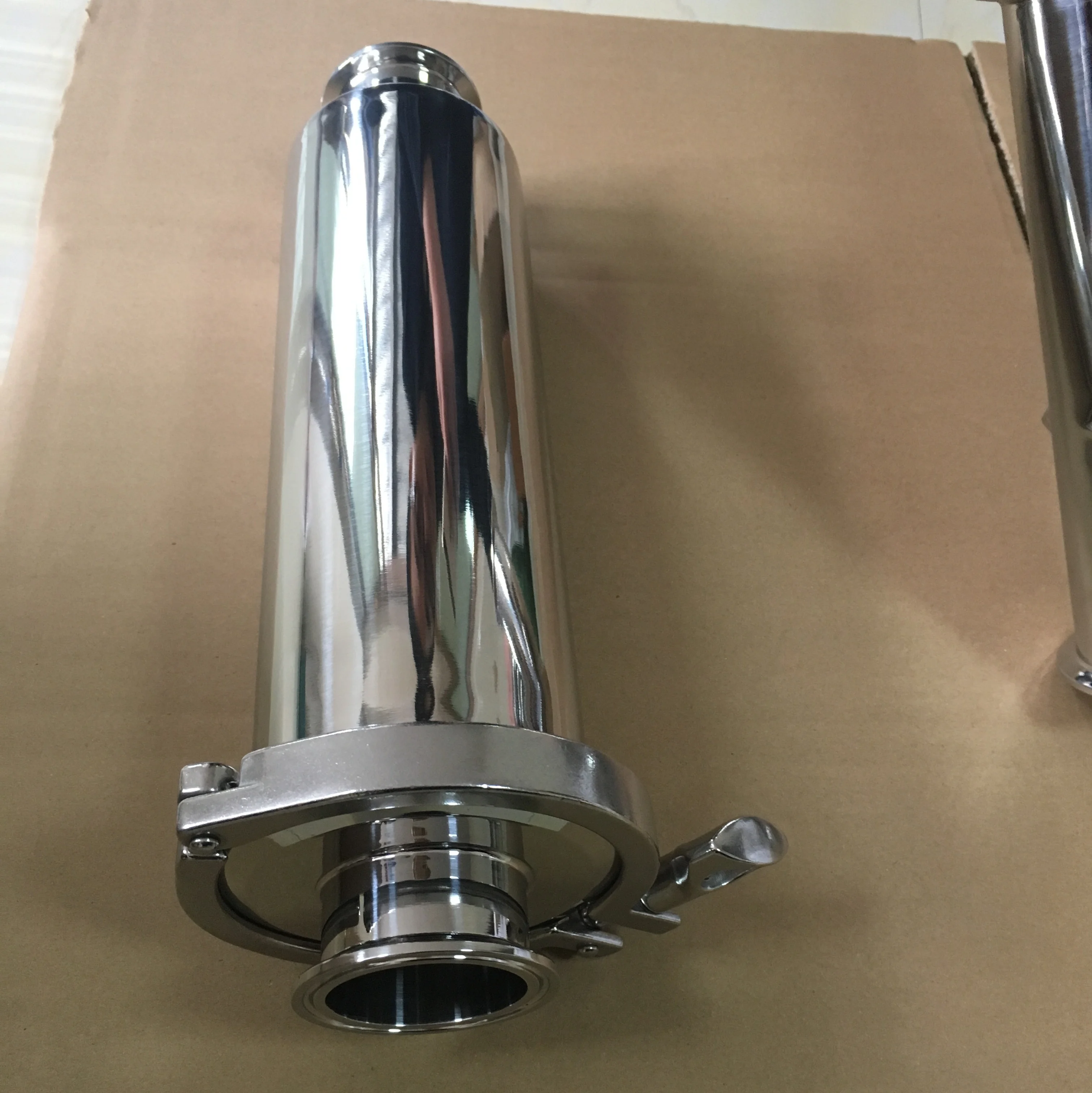 DIN/3A/SMS Sanitary Stainless Steel Y-type Strainer/Filter with Tri Clamp Ferrule Connection