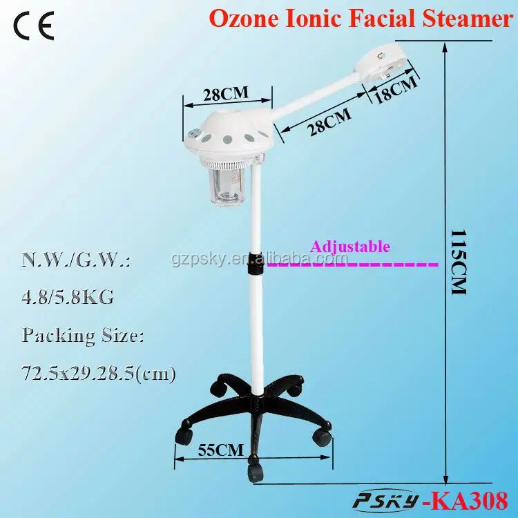 Vaporizador Professional Chinese factory of beauty equipment facial steamer parts