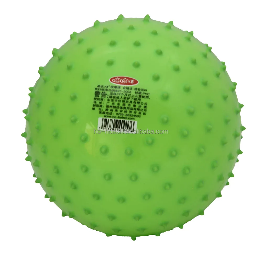 Novelty party favors sensory knobby bouncy ball