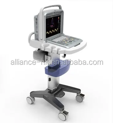 Chison Q9 Portable 4D Color Doppler Ultrasound USG 15inch High resolution color LCD