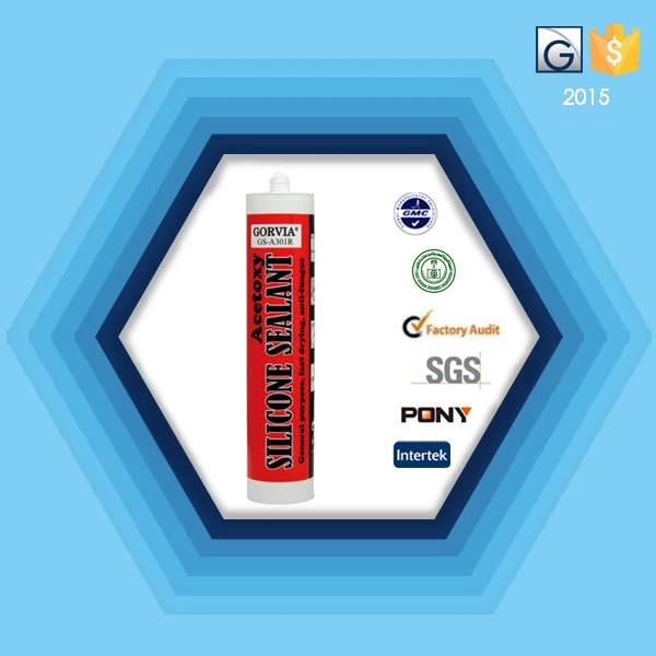 GORVIA Ацетатный силиконовый герметик Серия -A 302R с низкой ценой