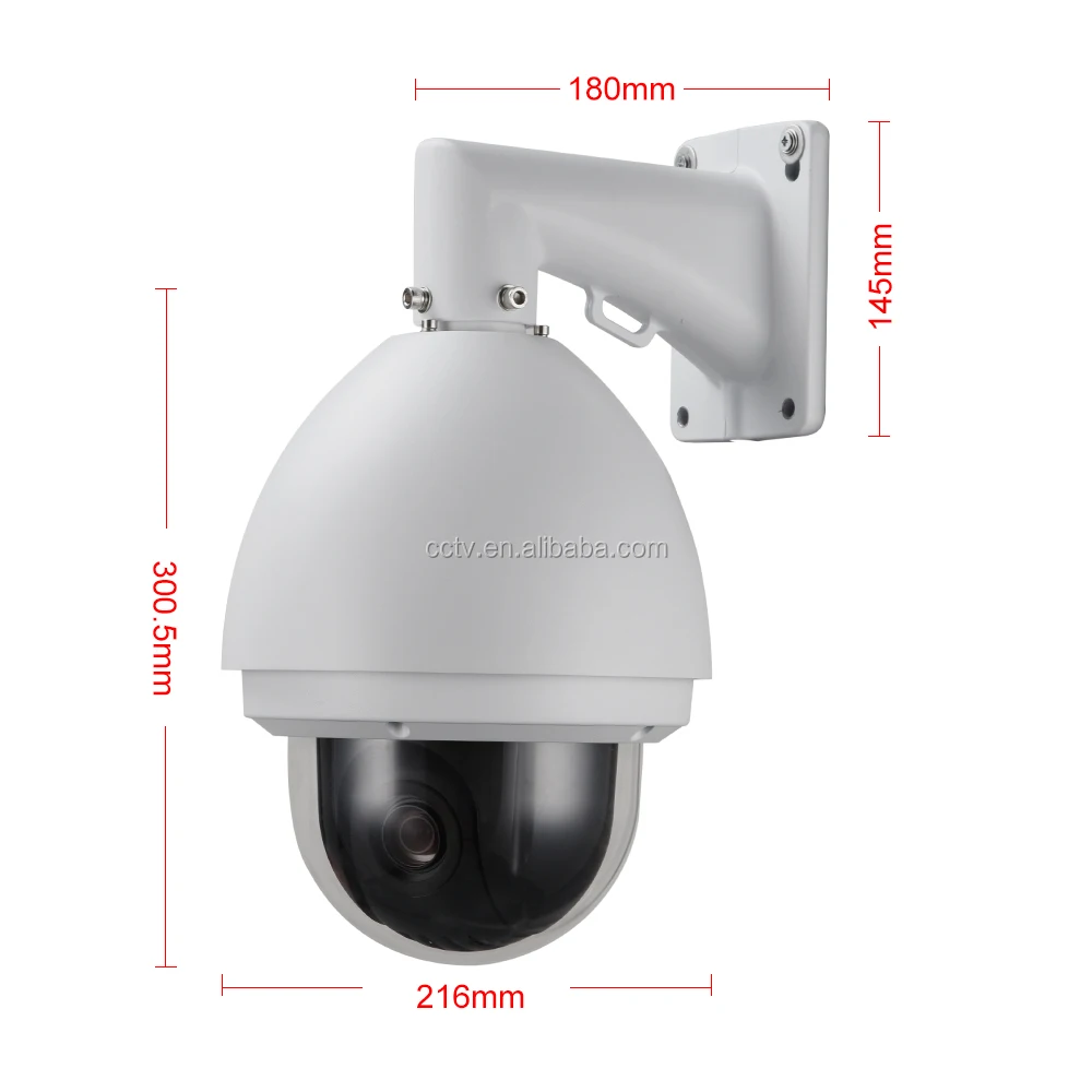 
Outdoor Indoor Security CCTV Full HD Analog High Speed Dome PTZ Camera 20X ZOOM Auto Focus IP66 Pan Tilt Without LEDs for church 