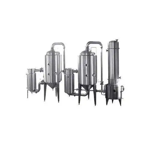 Evaporator and crystallizer for waste liquid, edible salt solution evaporation
