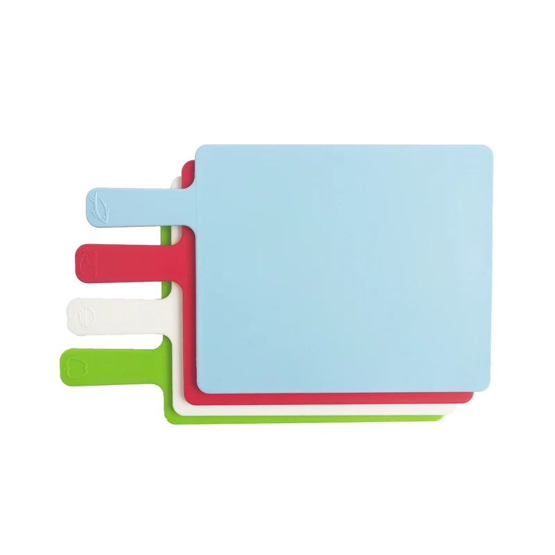 JOYWAVE Wholesale Portable Kitchen Colour Coded Chopping Board Set Chopping Blocks Kitchen Vegetable Cutting /cheese Cutting