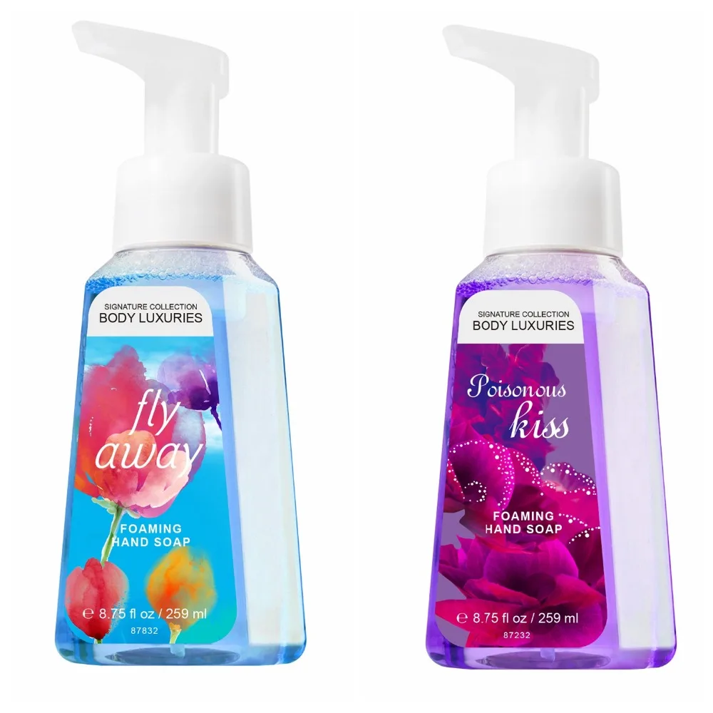 Japanese cherry blossom deep cleansing beauty perfumed foaming hand soap for women