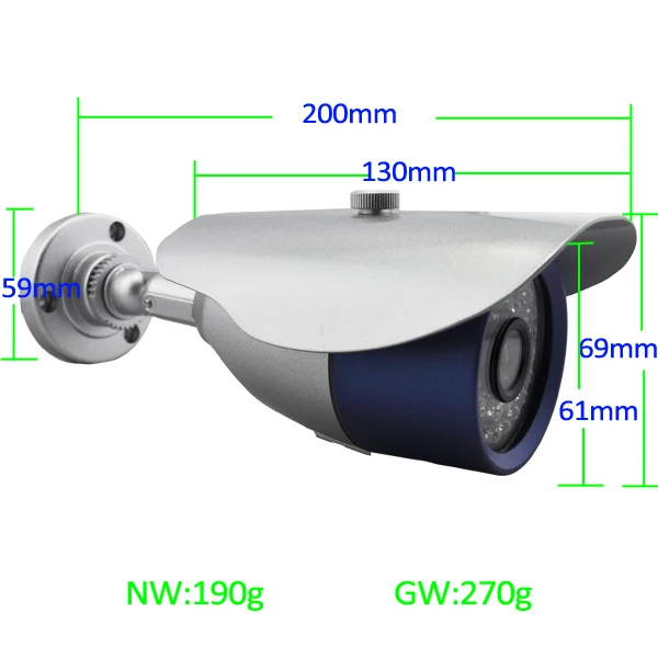 горячей!!! 30m ик водонепроницаемая sony набор микросхем 1/3 ccd камеры(700tvl, 600 твд, 480 твд, 420 твд