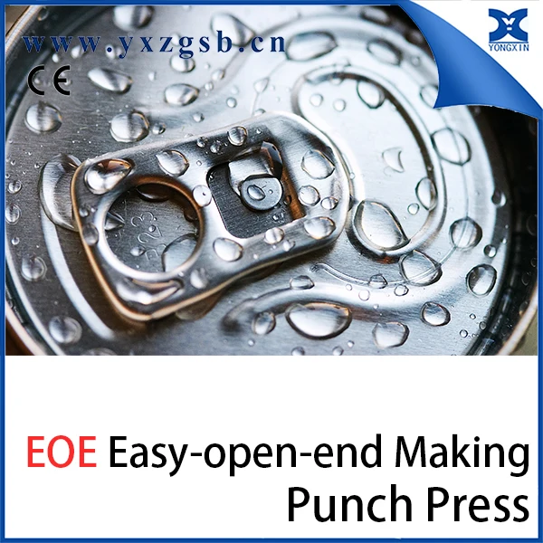 Tailor Made 2-Piece/ 3-Piece Metal Can EOE/EOZ Making Punch Press Machinery