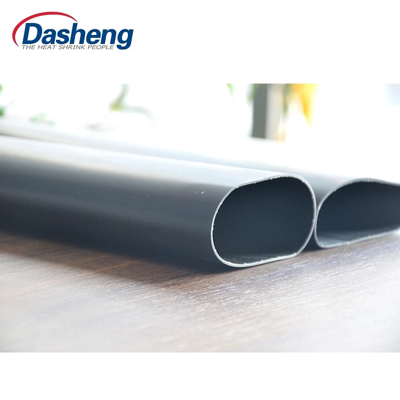 Dual wall  heat-shrinkable tube with adhesive high medium-wall tube Insulating Material Manufacturer Shrink Ratio