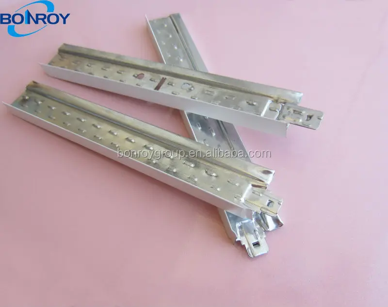 
t bar , ceiling grid, T runners . Metal Tee Bar . Gypsum ceiling t grid accessories . 