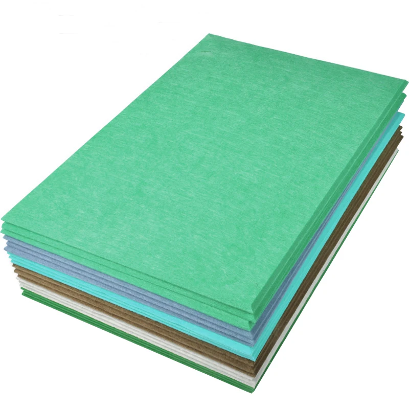 Studio E1 PET anti sound wall panel material auditorium polyester fiber acoustic wall panel