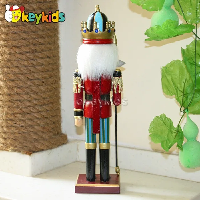 10 Best handmade wooden the nutcracker for Christmas decoration W02A085-S