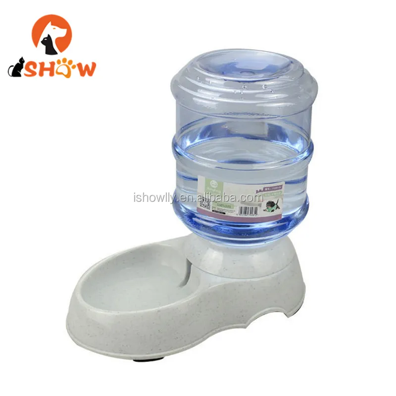 
Dog Auto Food Feeder Drinker Pet Drinking Bottle Food Container 