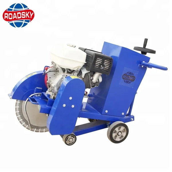 
honda engine bitumen concrete surface road floor cutting machine 