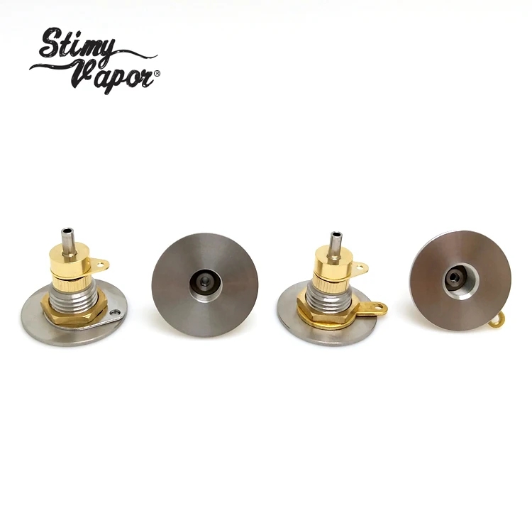 Gold plating 22MM diameter bf 510 connector most competitive e cig squonk mod china from stimy store
