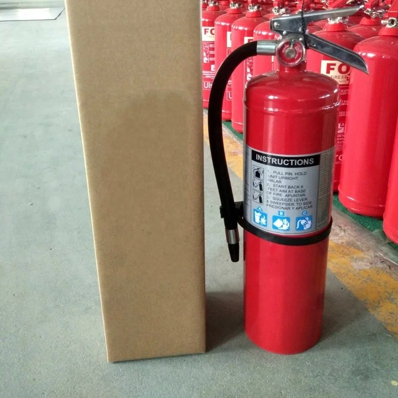 China manufactured 10lbs American style stickers abc fire extinguisher with general parts