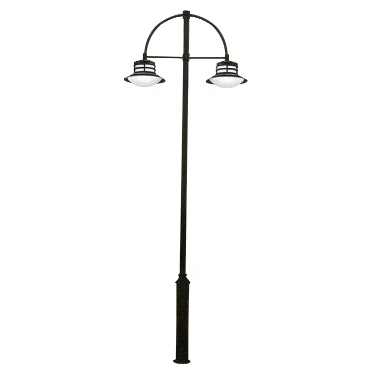 Steel pole antique cast iron lamp post for lighting